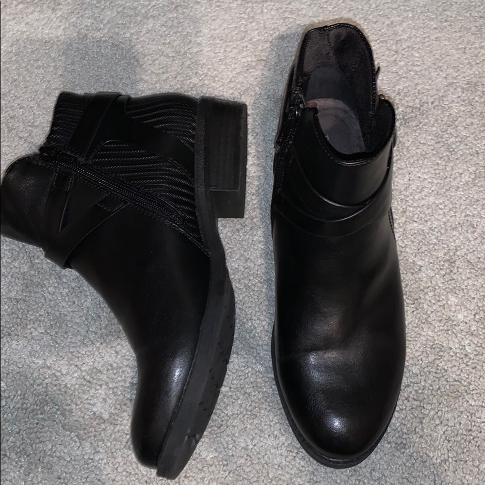 Black booties